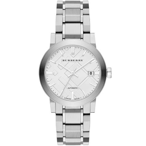 Burberry Unisex Swiss Automatic The City Stainless Steel 